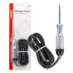 Amio - ΔΟΚΙΜΑΣΤΙΚΟ ΚΑΤΣΑΒΙΔΙ 6/24V (ΑΚΙΔΑ) HEAVY DUTY ΜΕ ΚΑΛΩΔΙΟ ΚΑΙ ΚΡΟΚΟΔΕΙΛΑΚΙ - 1 ΤΕΜ. (04273/AM)