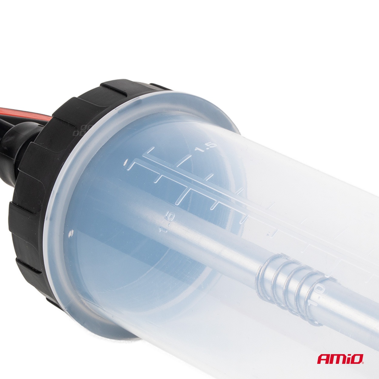 Amio - Σύριγγα αναρρόφησης & αλλαγής υγρών 1500ml με εύκαμπτο σωλήνα – Για λάδια Υγρά Φρένων & Ψυκτικά - 1 τεμ. (04278/AM) - Image 6