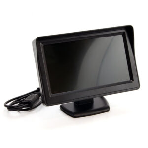 Amio - Universal Οθόνη Τεχνολογίας TFT LCD τύπου Αναδιπλούμενη διάσταση 4.3 ιντσών τάση λειτουργίας 12V για Επιβατικά Αυτοκίνητα - 1 τεμ. (01020/AM)