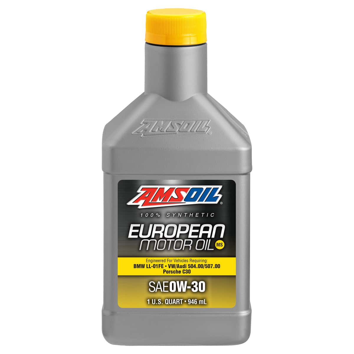 AMSOIL 0W-30 MS 100% SYNTHETIC EUROPEAN MOTOR OIL (946ml)