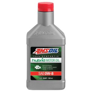 AMSOIL 0W-8 100% SYNTHETIC HYBRID MOTOR OIL (946ml)