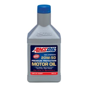 AMSOIL PREMIUM PROTECTION 20W50 100% SYNTHETIC MOTOR OIL (946ml)