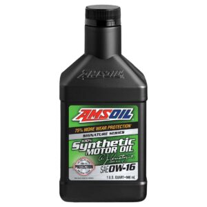AMSOIL SIGNATURE SERIES 0W16 100% SYNTHETIC MOTOR OIL (946ml)