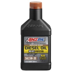 AMSOIL SIGNATURE SERIES 5W30 100% SYNTHETIC MAX-DUTY DIESEL OIL (946ml)