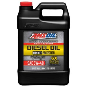 AMSOIL SIGNATURE SERIES 5W40 100% SYNTHETIC MAX-DUTY DIESEL OIL (3.78Lt)