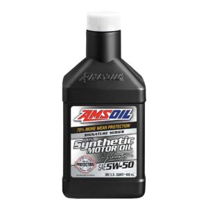 AMSOIL SIGNATURE SERIES 5W50 100% SYNTHETIC MOTOR OIL (946ml)
