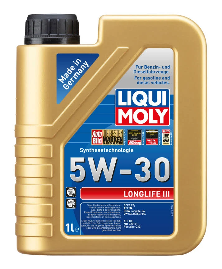 LIQUI MOLY 5W-30 LONGLIFE III 1L