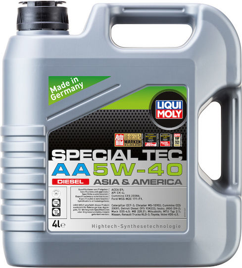 LIQUI MOLY 5W-40 SPECIAL TEC AA 4L