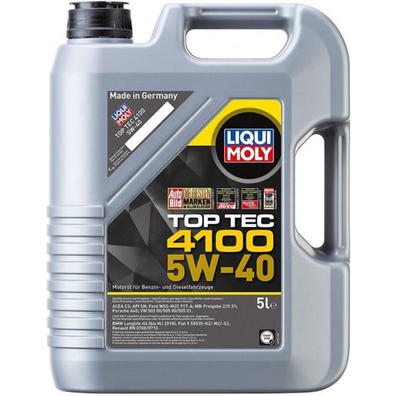 LIQUI MOLY 5W-40 TOP TEC 4100 5L